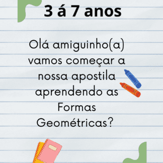 Apostila Formas Geométricas