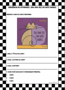 ERA UMA VEZ UM GATO XADREZ