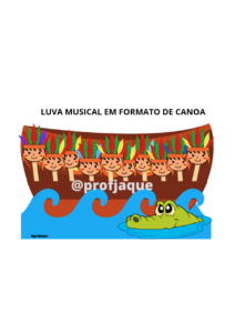 Luva musical dos 10 indiozinhos