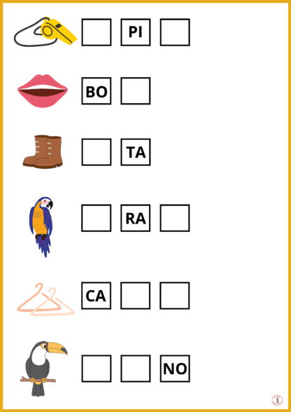 Exercícios de Português - Alfabetização (1º e 2º ano) 2 - Image 3
