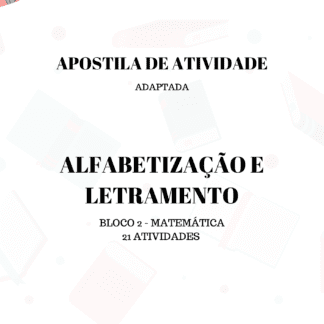 alfabetização bloco 2 - matemática