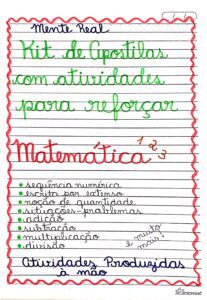 Kit de Apostilas com Atividades para Reforçar – Matemática