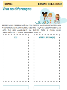 Diferenças Educação Infantil