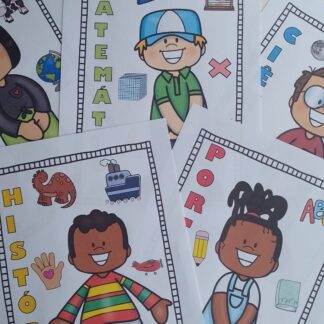 Capas para disciplinas