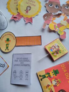 Kit lembrancinhas dia nacional do livro infantil