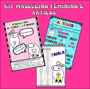 kIT MASCULINO FEMININO E ARTIGOS