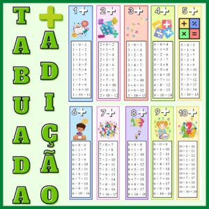 CARDS TABUADA DA ADIÇÃO
