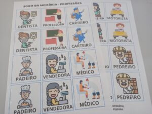 JOGO DA MEMÓRIA – PROFISSÕES