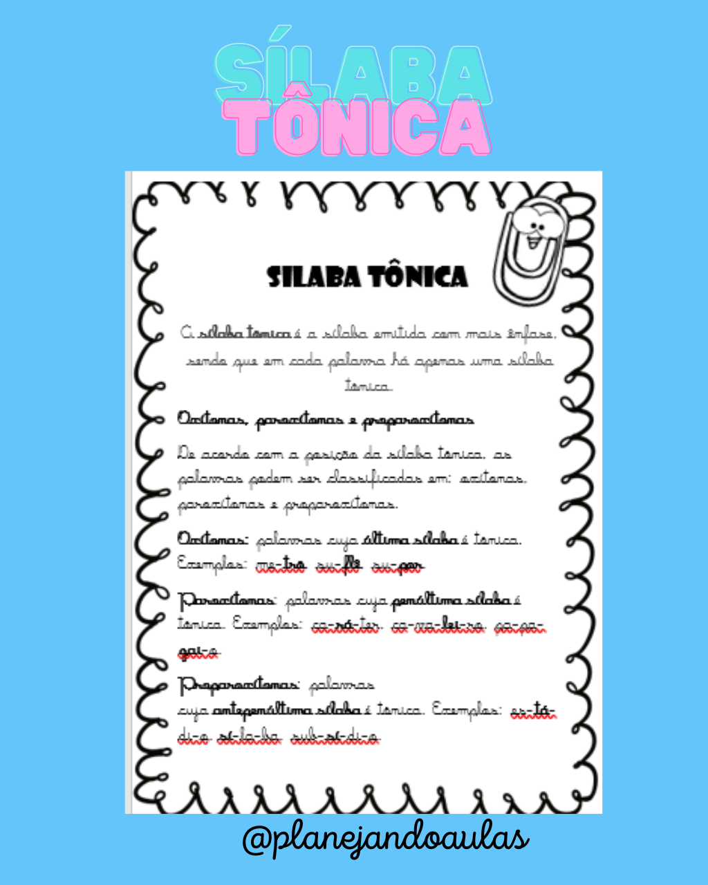 Sílaba Tônica