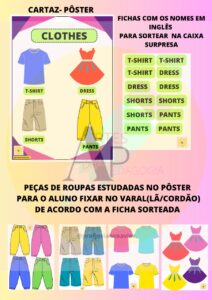 ARQUIVO INGLÊS:CLOTHES