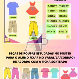 ARQUIVO INGLÊS:CLOTHES
