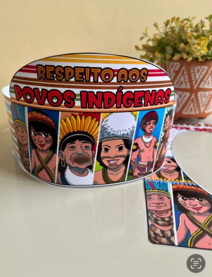 COROA E MOLDURA POVOS INDÍGENAS