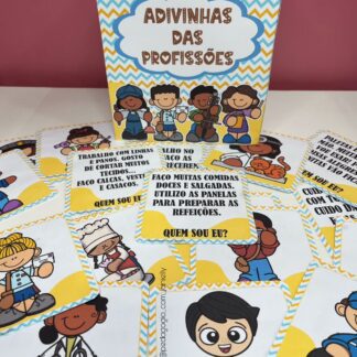 ARQUIVO - ADIVINHAS DAS PROFISSÕES