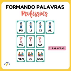 Formando palavras – Profissões