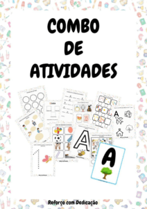 Combo de atividades alfabetização
