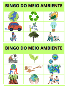 BINGO DO MEIO AMBIENTE