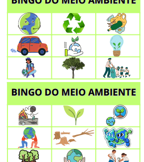 BINGO DO MEIO AMBIENTE