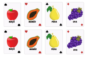 Baralho das frutas