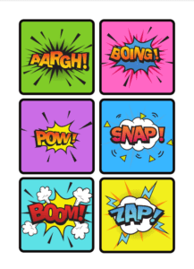Onomatopeia HQ Jogo da Memória