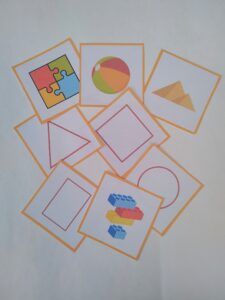 Jogo da memória – formas geométricas