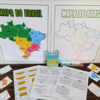 Cards regiões do Brasil