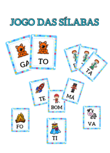 Jogo das sílabas