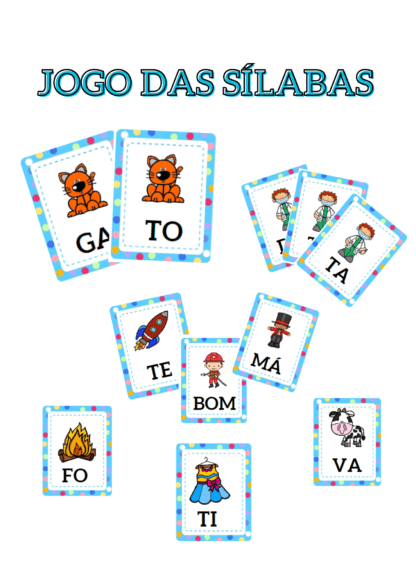 Jogo das sílabas