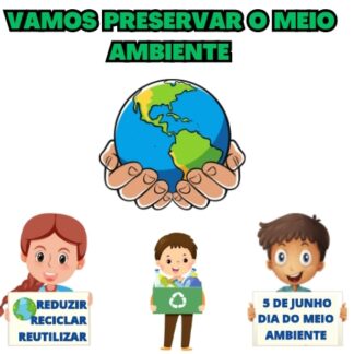 Mini painel do meio ambiente