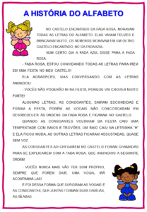 História do alfabeto