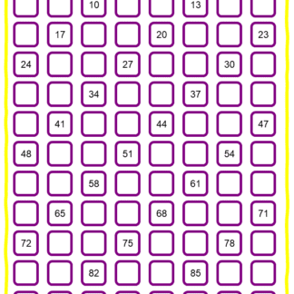 SEQUENCIA NUMERICA 0 A 100