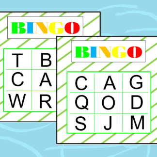 Bingo das Letras