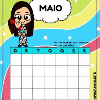 Calendário Maio
