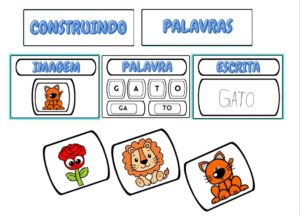 CONSTRUINDO PALAVRAS