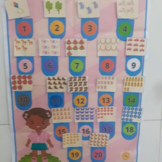 kit: luva + painel contando com mariana