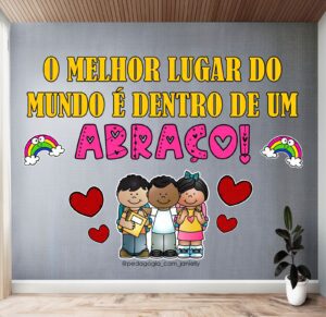 ARQUIVO – PAINEL DIA DO ABRAÇO
