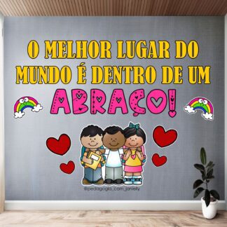 ARQUIVO - PAINEL DIA DO ABRAÇO