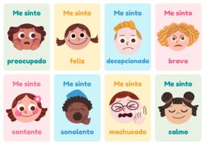 Flashcards – sentimentos, sensações em português
