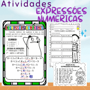 Atividades Expressões Numéricas