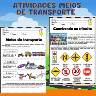 Atividades Meios de transporte