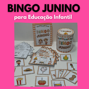 Bingo junino Educação Infantil