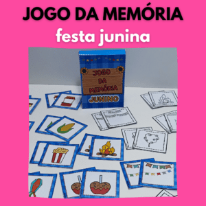 Jogo da memória Junino