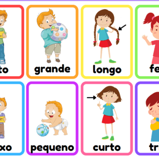 Jogo da memória antônimos