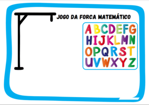 Jogo da forca matemático