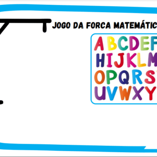 Jogo da forca matemático