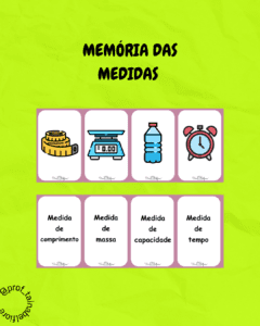 Memória das medidas