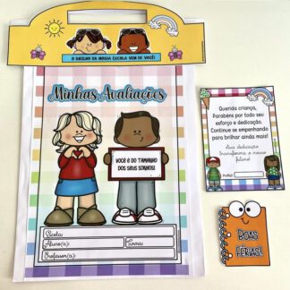 CAPA DE AVALIAÇÃO COM O TEMA CRIANÇAS 🍭