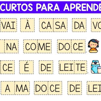 Textos curtos para treinar leitura