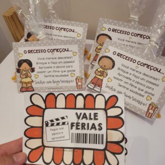 Lembrancinha Recesso Escolar