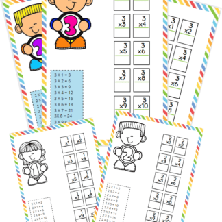 MULTIPLICAÇÃO DO 1 AO 10