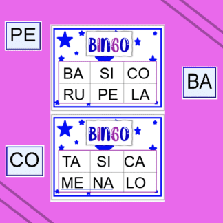 Bingo das Sílabas